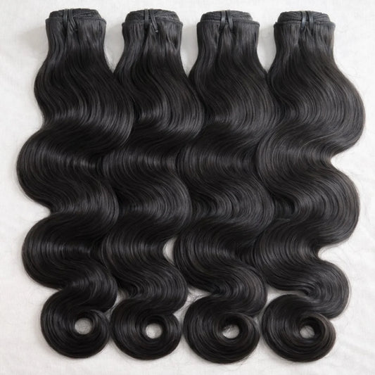 Velour Silk Body Wave Full Glam Set (4 Bundles)