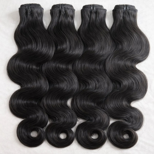 Velour Silk Body Wave Full Glam Set (4 Bundles)